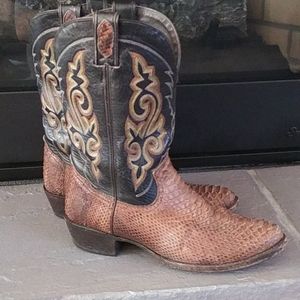 Snake Skin Cowboy Boots